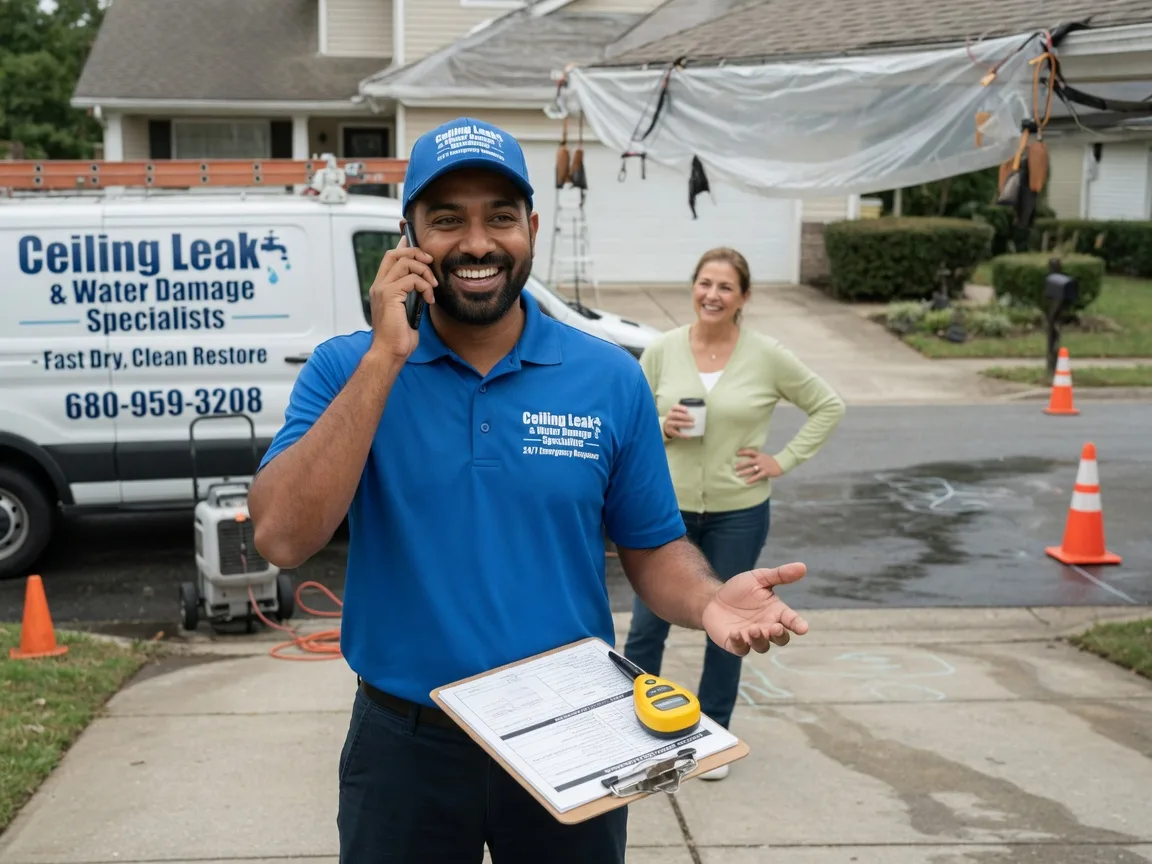 Ceiling Leak Cleanup Adel, GA FAQs